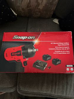 Snapon 18v Monsterlithium cordless kit
