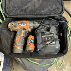 Ridgid 12v Drill 