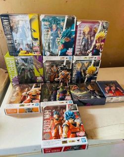 S.H. Figuarts Dragon Ball - Goku, Gohan, Vegito, Android 18, Majin Vegeta, Cell  Etc.. Action Figure Toys Collectibles