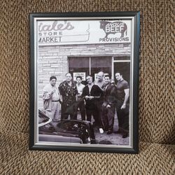 FRAMED SOPRANO CANVAS PRINT.  12" X 8".  NEW.  PICKUP https://offerup.com/redirect/?o=T05MWS5ORVc=.  PICKUP ONLY