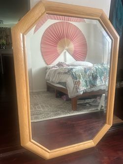 Vintage Octagon Mirror