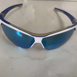 Under Armour Mens UA Yard Dual Sunglasses Clear/Baseball Tuned Blue