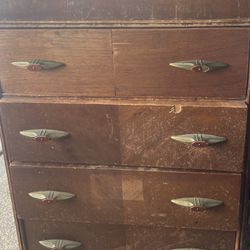 Antique 4 Drawer dresser
