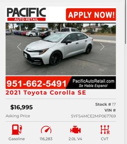 2021 Toyota Corolla
