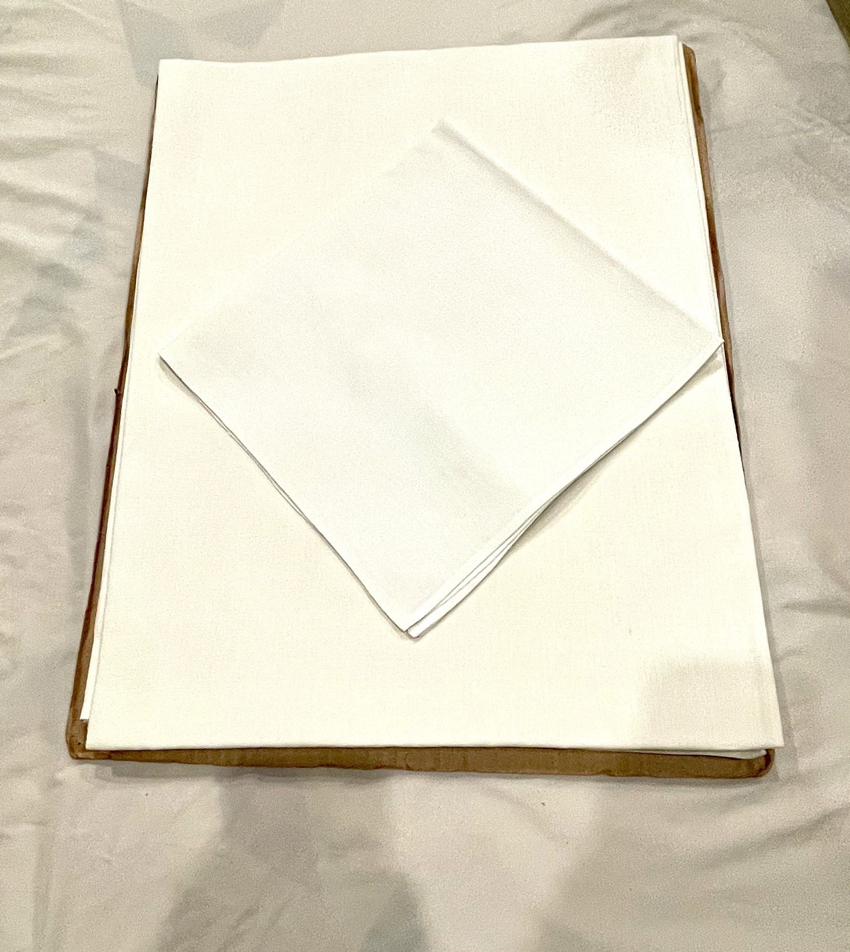 Very Old Linen Tablecloth