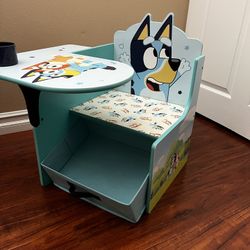 Delta Children Bluey Chair Desk with Storage Bin 