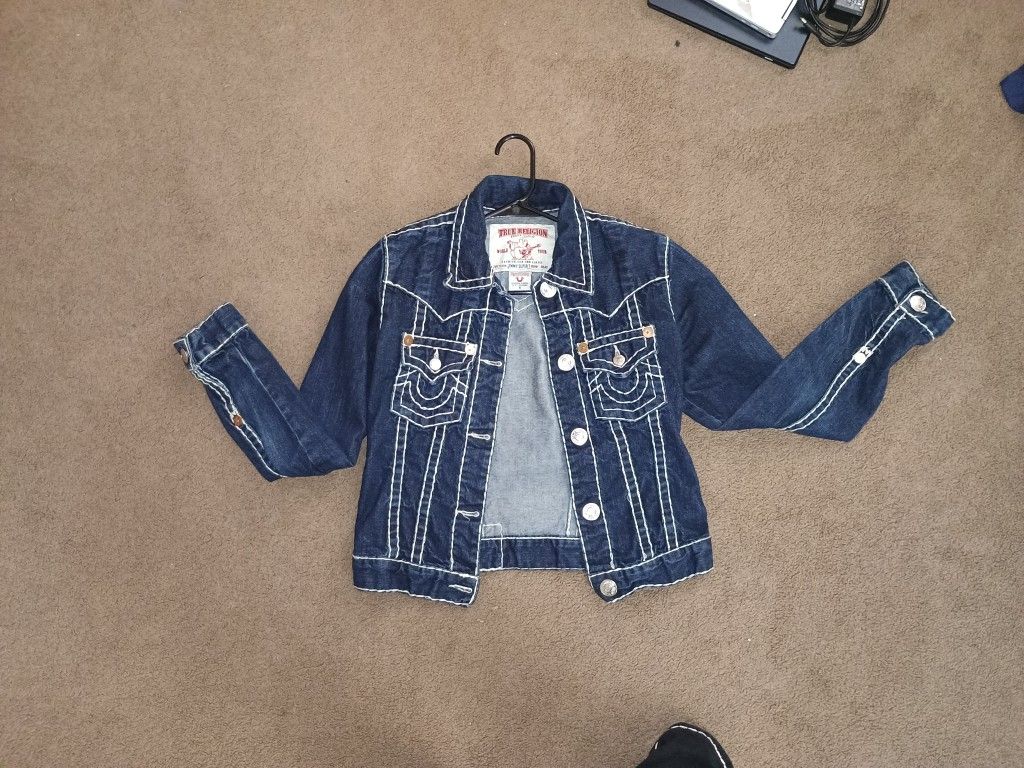 True religion jeans jacket