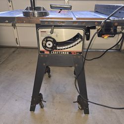 Craftsman 10 Inch Steel Table Saw