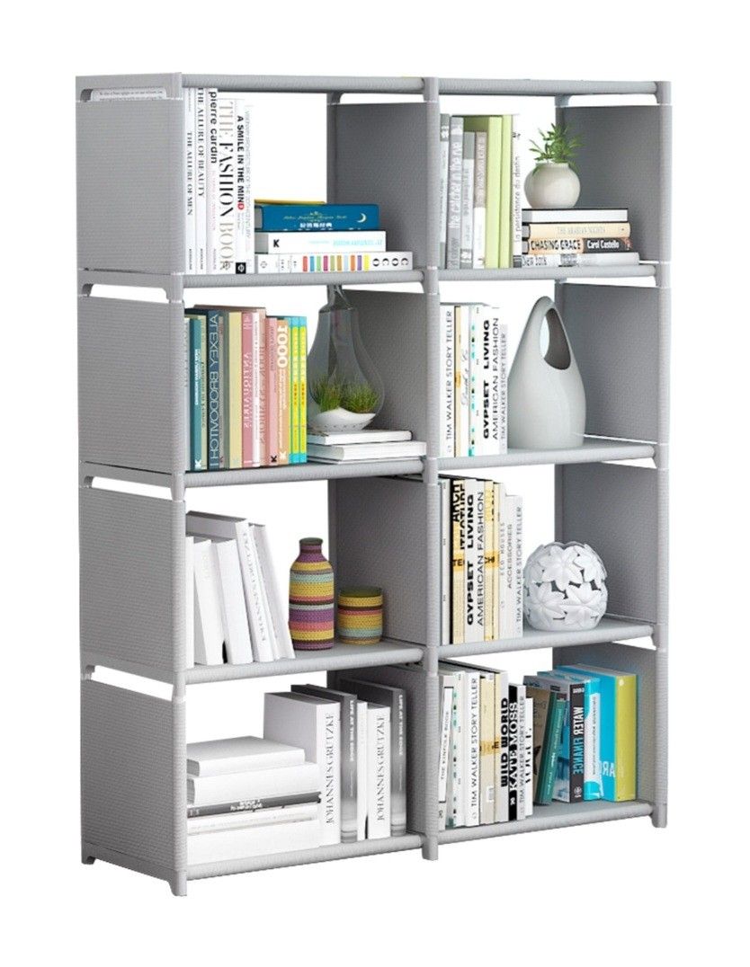 NEW 8 Cube Storage Shelf Organizer DIY Bookcase Closet