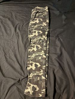 Army Camo Denim Jeans