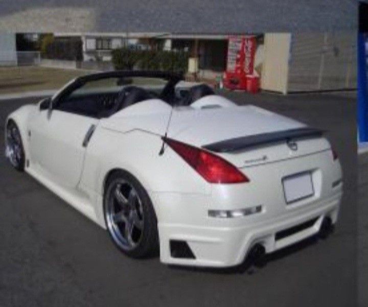 Ground Effects Nissan 350z FairLady Z Z33 WB REAR BUMPER ADD ON 2003 2004 2005 2006 2007 2008 03 04 05 06 07 08 Bodykit Body Kit Bodykits Body Kits
