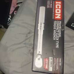 Icon 3/8" Drive Professional  Click Type Torque Wrench 