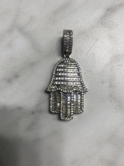 Lab Diamond pendant