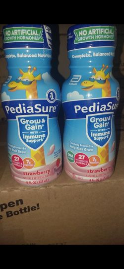 PediaSure Grow & Gain Strawberry 8 FL OZ – 2 Bottles