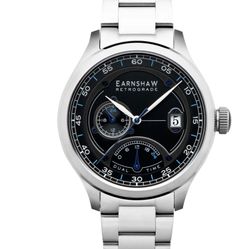 Effortlessly DUAL TIME RETROGRADE GRANITE BLACK