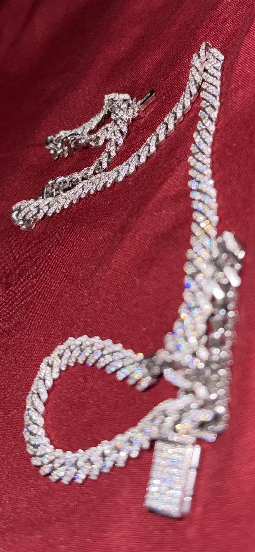 20’ Cuban Moissanite  Diamond