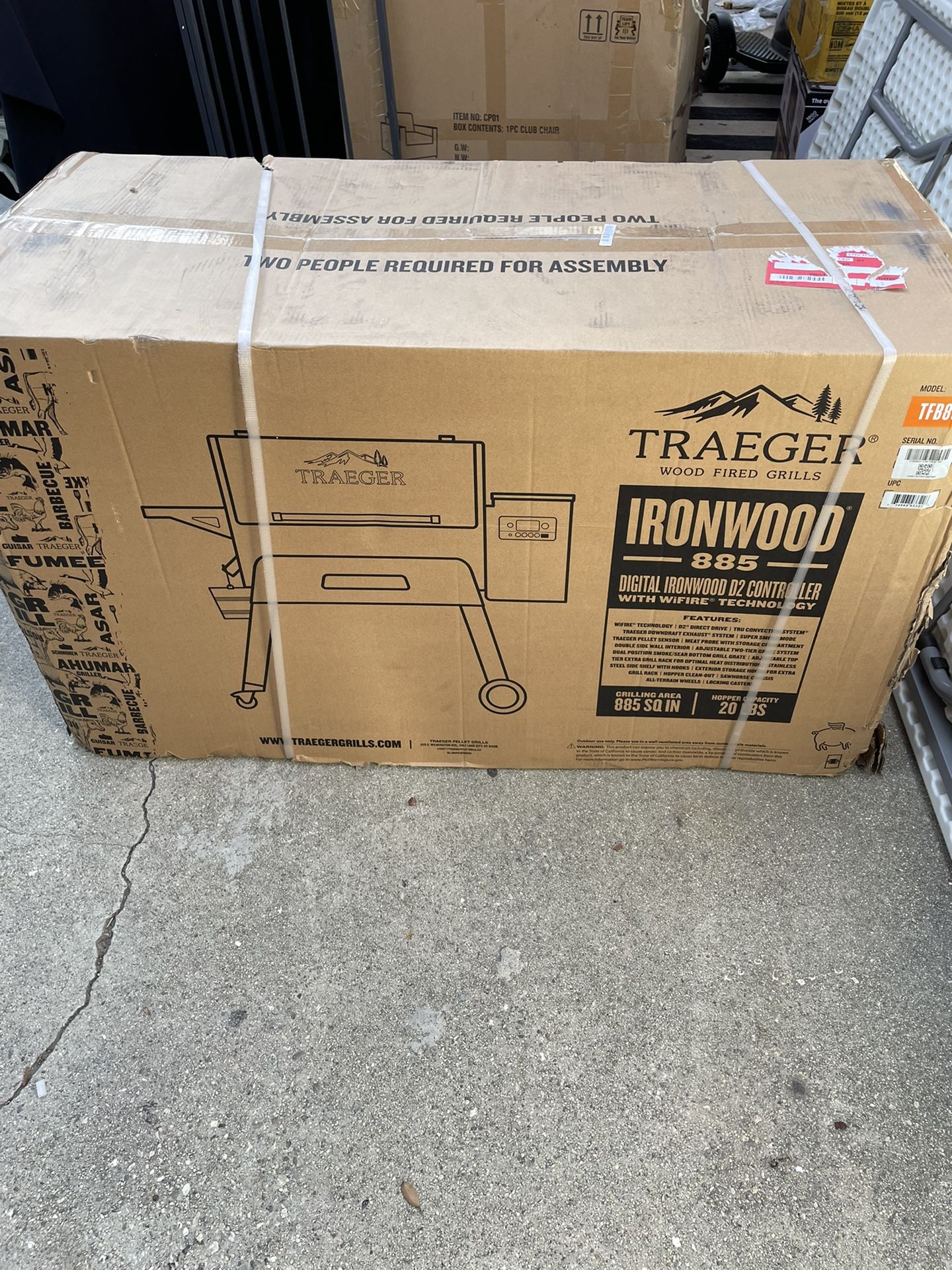 Traeger box cheap