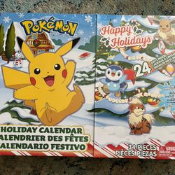 Pokémon Advent Holiday Christmas Calendar With Figures
