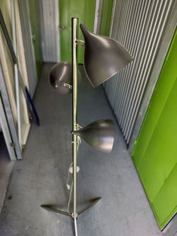 Standing Gray Lamp