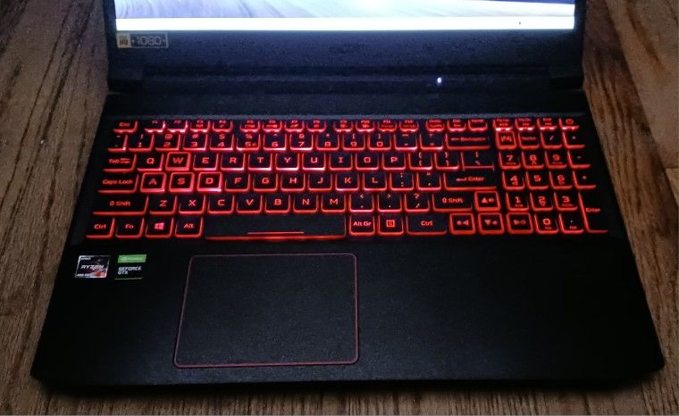 Acer 16 Inch Gaming Laptop AMD Ryzen 5 4600h 12 GB RAM 512 GB SSD 1080P LCD Nvidia GTX 1650 DDR5 Graphics Webcam HDMI Wi-Fi & Bluetooth Wireless 