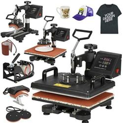 5 In 1 Digital Heat Press Machine 