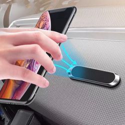 Magnetic Car Mount Dashboard Desk 3M Adhesive Base Phone Holder Mini Magnet Fast Capture Cradle for all phones