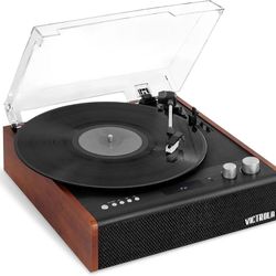 Victorla Brighton Bluetooth Record Player *new(