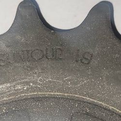 Suntour 19" rear cog.