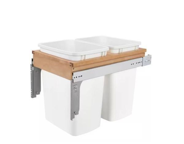 Rev-A-Shelf Pull-Out Double Trash Can