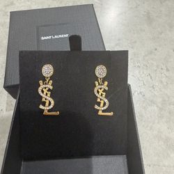 Vintage YSL Earrings 
