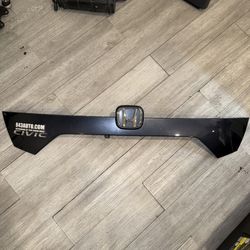 16 21 HONDA CIVIC TRUNK LID MOLDING CAMERA MODERN STEEL 74890-TBAA-A1 OEM