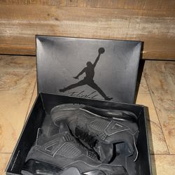 Authentic 2020 Black Cat Jordan 4s