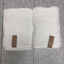 🧺 Pavilion Pure 100% Organic Cotton Bath Towels – Set of 2