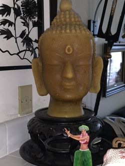 Candle Buddha Zen Meditation Asian