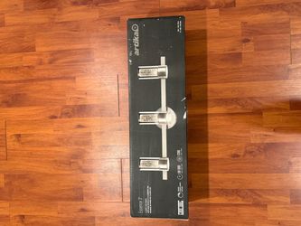 3 Light Chrome Vanity Light Bar LED