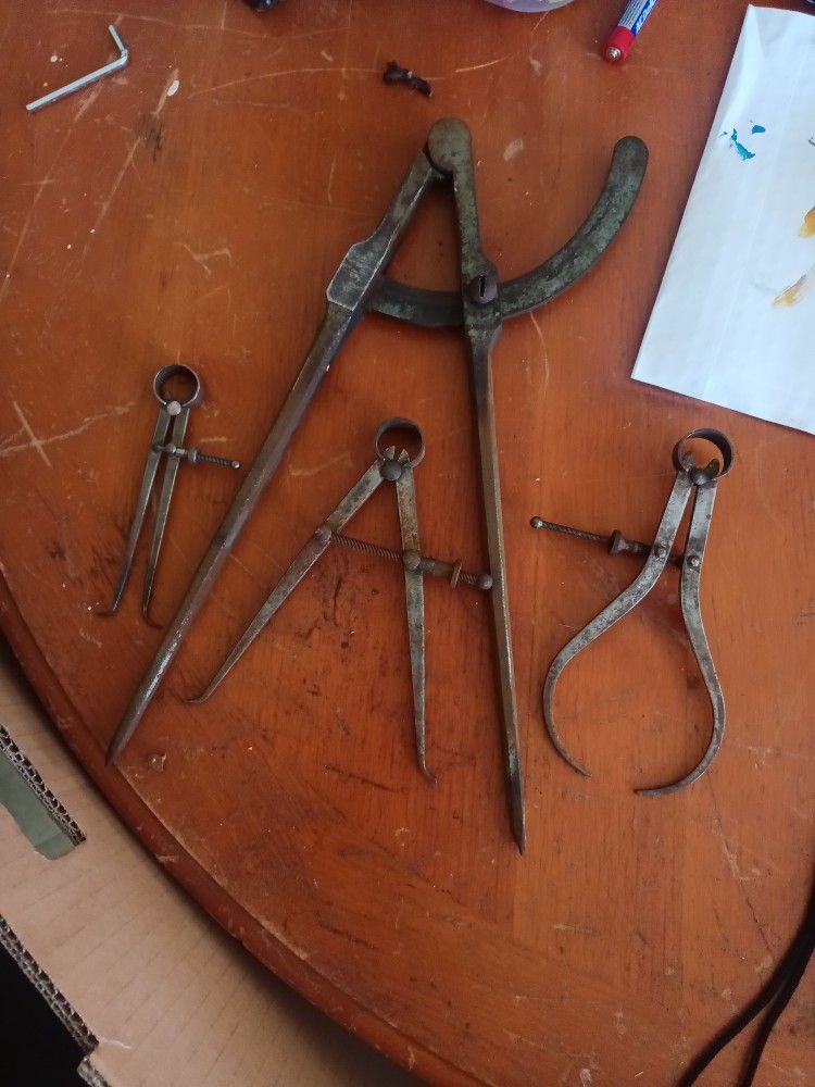 Vintage Calipers All In Pic For $20... Craftsman ,Fulton