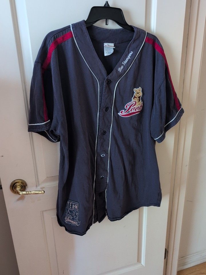 Disney Winnie The Pooh Baseball Jersey XL