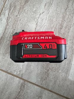 CRAFTSMAN 20 -Volt  4.0 Ah Lithium-ion Battery