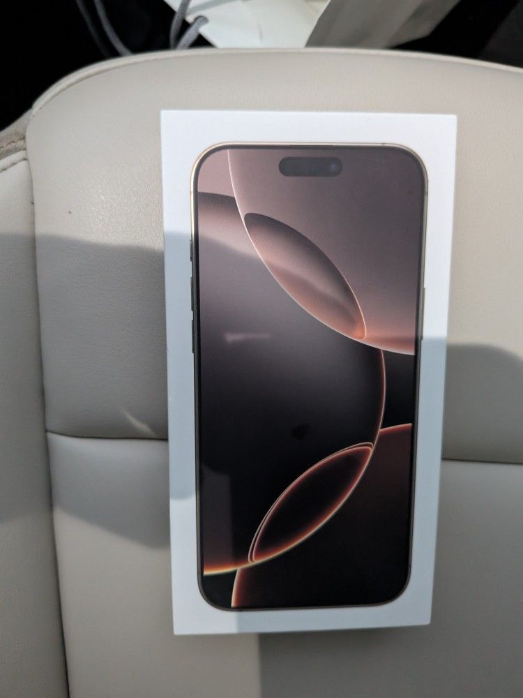 iPhone 16 Pro Max 256 Gigs Unlocked