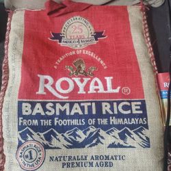 Royal Basmati Rice Bag