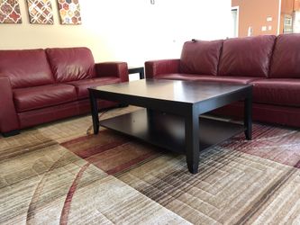 Dark Wood Coffee Table