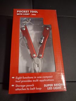 Pocket Tool with Light