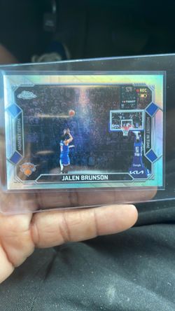 Jaylen Brunson 25-26 Topps chrome update