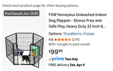 Pet playpen