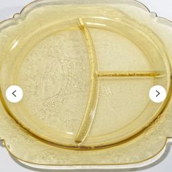 ANTIQUES....DEPRESSION GLASS. MADRID PATTERN. BUY PIECES OR WILL SELL AS SET. VERY RARE PATTERN  ALL FOR $400.00. 