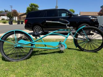 Custom Stretch Lowrider Cruiser Bicycle