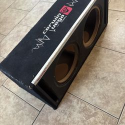 2 10” Subwoofer Box 