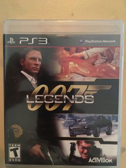Sony PlayStation ps3 007 legends new