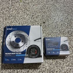 Rear Brake rotors and pads