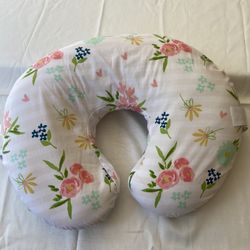 Original Hoppy Baby Pillow With Cover Floral Print